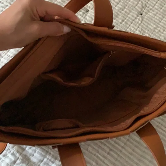 Large brown shoulder bag - Picture 2 of 2